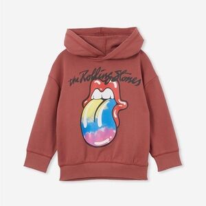 🩶Girls - the Rolling Stones Hoodie 4/4T